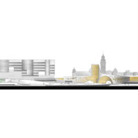 Riverside elevation of Flinders Street Station proposal